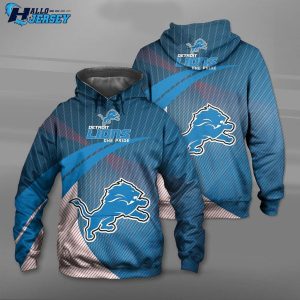 Detroit Lions Champ Us Style All Over Print Nfl Hoodie