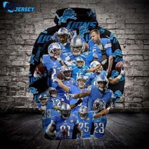 Detroit Lions Champ Us Style Nice Gift All Over Print Hoodie