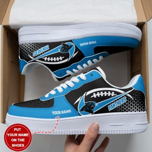 Detroit Lions Custom Air Force 1 Us Style Nfl Sneakers 2