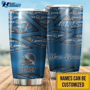 Detroit Lions Drinkware Nice Gift Custom Nfl Tumbler