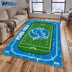 Detroit Lions Football Team Home Decor Nfl Doormat