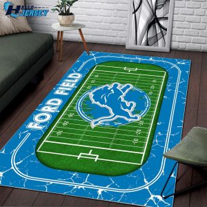 Detroit Lions Football Team Home Decor Nfl Doormat