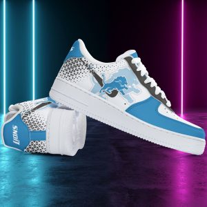 Detroit Lions Footwear Gear Nice Gift Air Force 1 Shoes 3