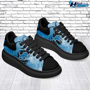 Detroit Lions Footwear Nice Gift For Football Fans MCQueen Shoes 4