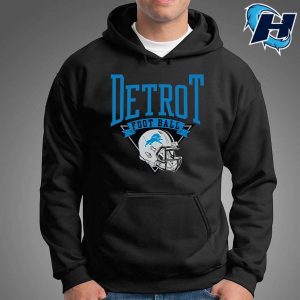 Detroit Lions Gameday Couture Women s Enforcer Relaxed Hoodie