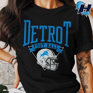 Detroit Lions Gameday Couture Women s Enforcer Relaxed T Shirt mk