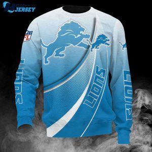 Detroit Lions Logo Sport Nice Gift All Over Print Nfl Hoodie 14