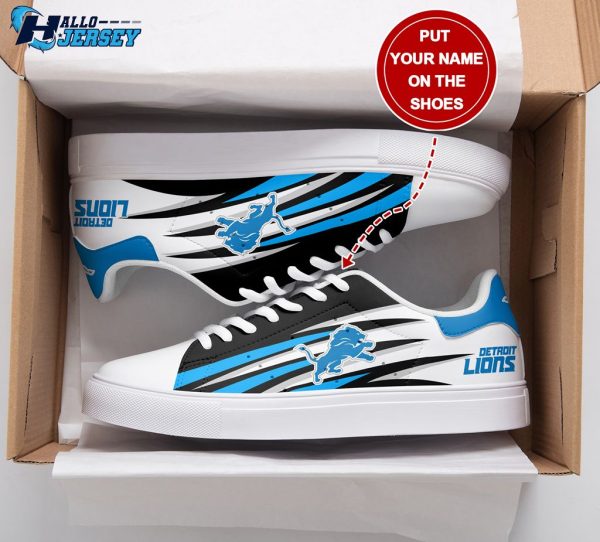Detroit Lions Personalized Footwear Nfl Gear Stan Smith Sneakers