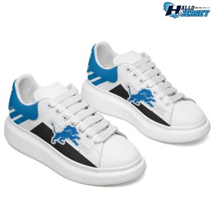 Detroit Lions Personalized Name MCQueen Nlf Shoes 3