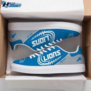 Detroit Lions Personalized Nfl Gear Collection Us Style Stan Smith Shoes 1
