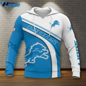 Detroit Lions Printing Logo Sport Us Style Nfl Hoodie