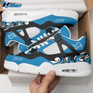 Detroit Lions Us Style Footwear Air Jordan 4 Sneaker 3