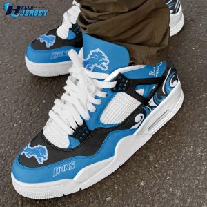 Detroit Lions Us Style Footwear Air Jordan 4 Sneaker 4