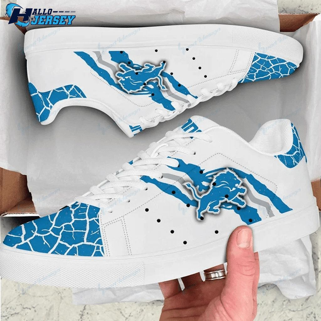 Detroit Lions Us Style Stan Smith Nfl Sneakers