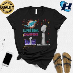 Dolphins Super Bowl Champions LVIII Las Vegas 2024 Shirt 6