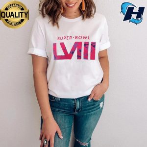 Fanatics Branded Super Bowl LVIII Marble Wordmark Fleec Shirt 3