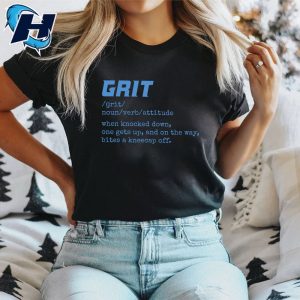 Grit Definition Shirt Funny Detroit Lions T Shirt 2