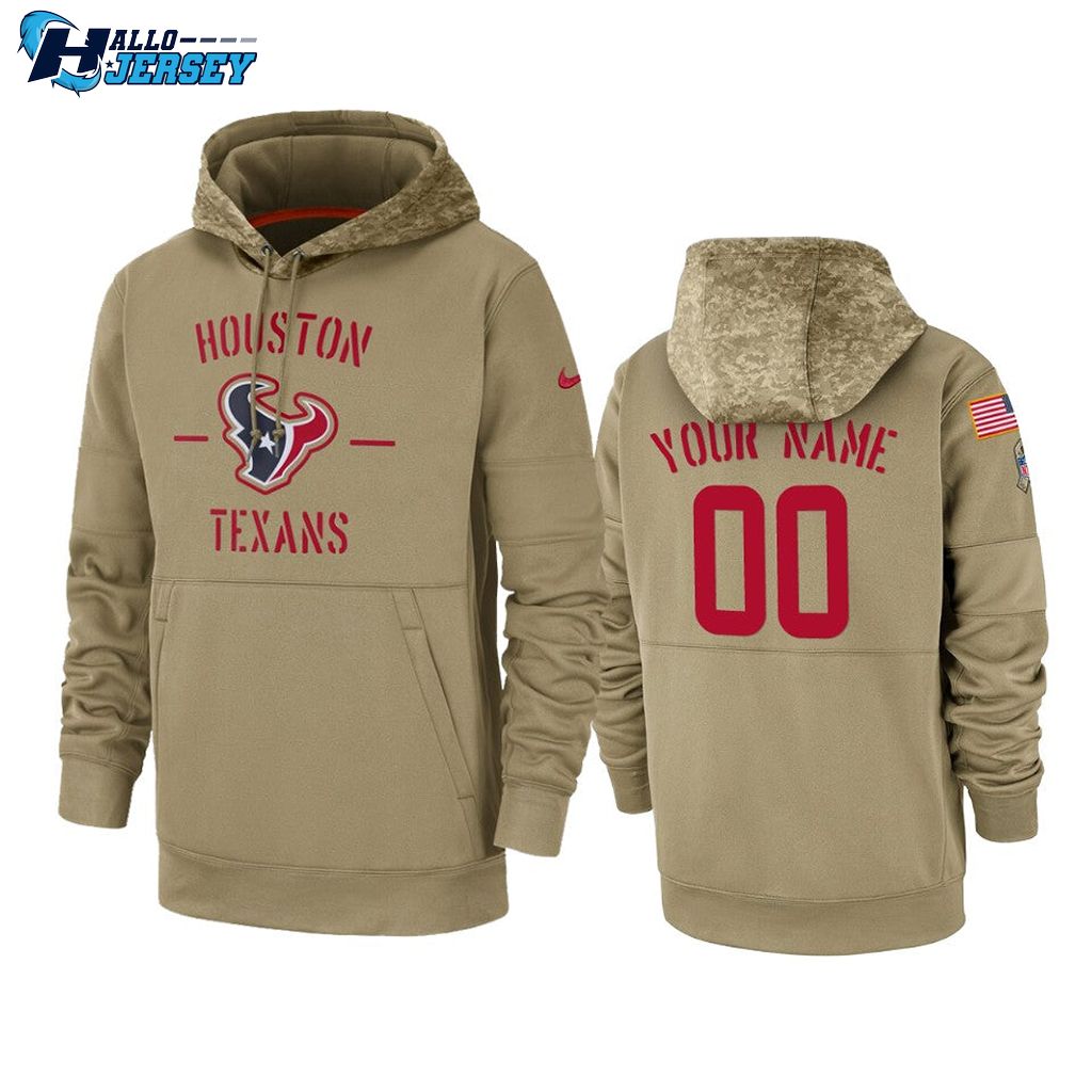 Houston Texans Football Personalized Custom Name Hoodie