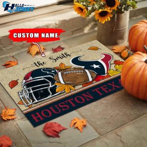 Houston Texans Football Team Home US Decor Doormat 1