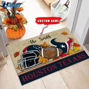 Houston Texans Football Team Home US Decor Doormat 3