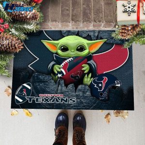 Houston Texans Football Team Indoor Outdoor Nfl Us Decor Doormat