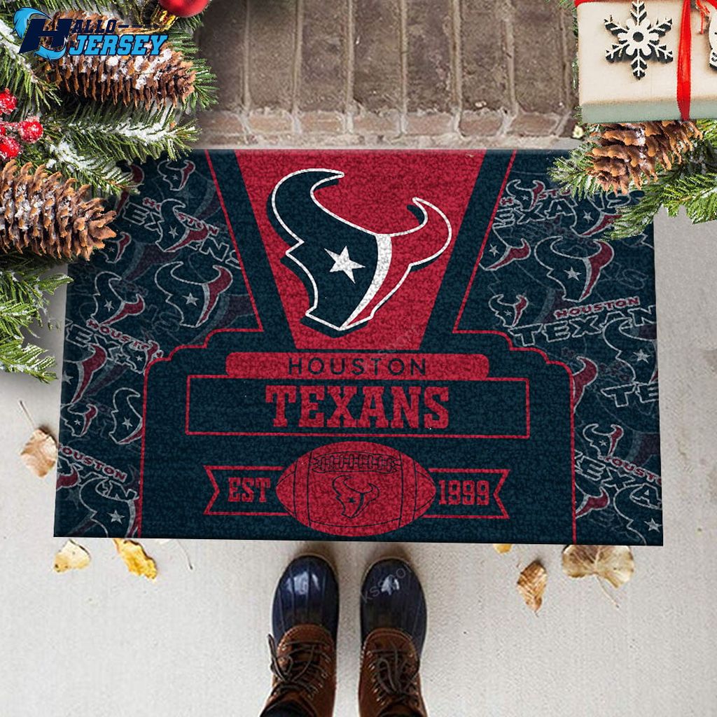 Houston Texans Football Team Living Room Bedroom Us Decor Doormat