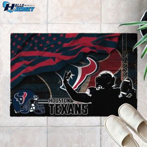 Houston Texans Football Team US Style Doormat 1
