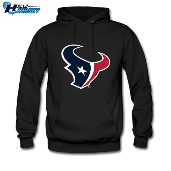 Houston Texans Logo Sport Custom Name Unisex Hoodie