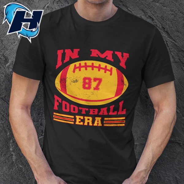 In My Football Era American Football Ball Kansas City Chiefs T Shirt