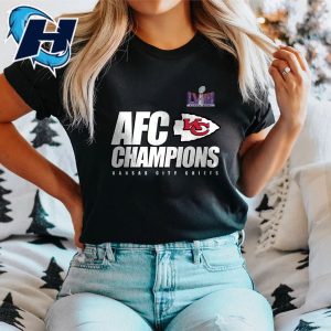 KC Chiefs AFC Champions Shirt Locker Room Trophy T Shirt 3