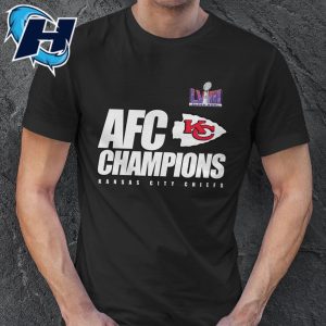 KC Chiefs AFC Champions Shirt Locker Room Trophy T Shirt 4