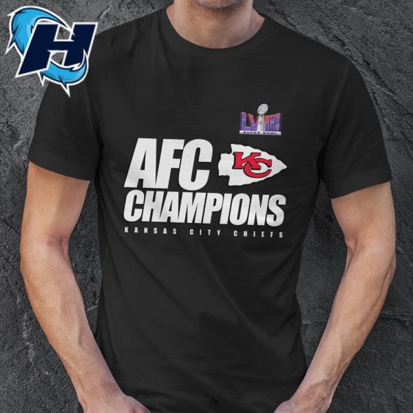 KC Chiefs AFC Champions Shirt Locker Room Trophy T-Shirt