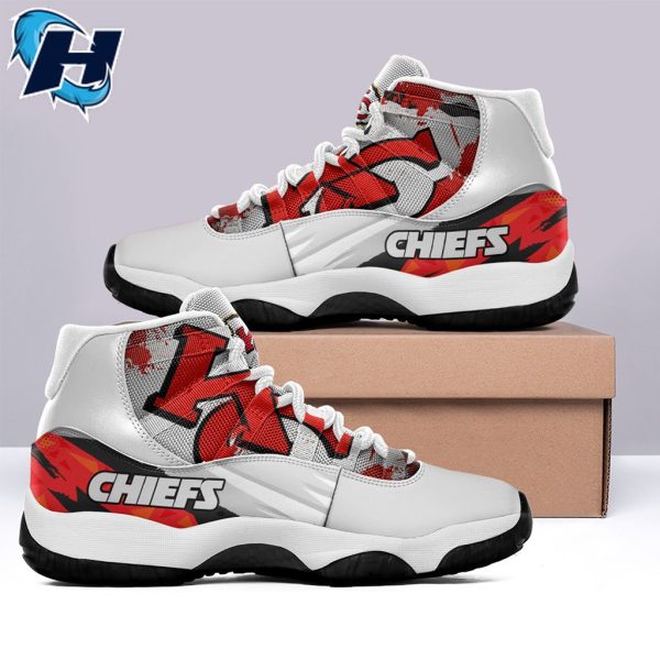 Kansas City Chiefs Air Jordan 11 Footwear Gift Nfl Sneakers