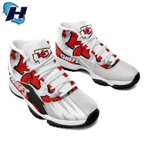 Kansas City Chiefs Air Jordan 11 Footwear Gift Nfl Sneakers 2