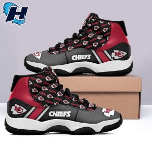 Kansas City Chiefs Air Jordan 11 Gift For Football Team Nfl Sneakers 1