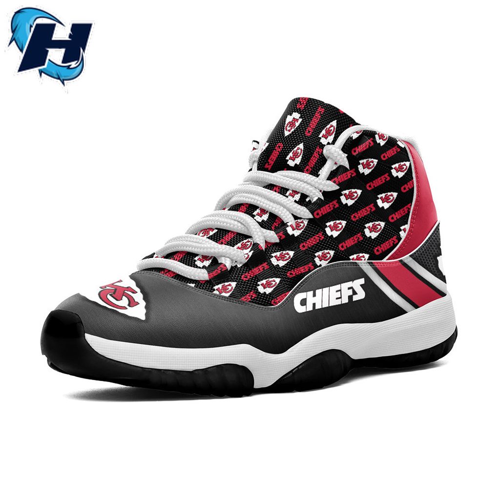 Kansas City Chiefs Air Jordan 11 Gift For Football Team Nfl Sneakers