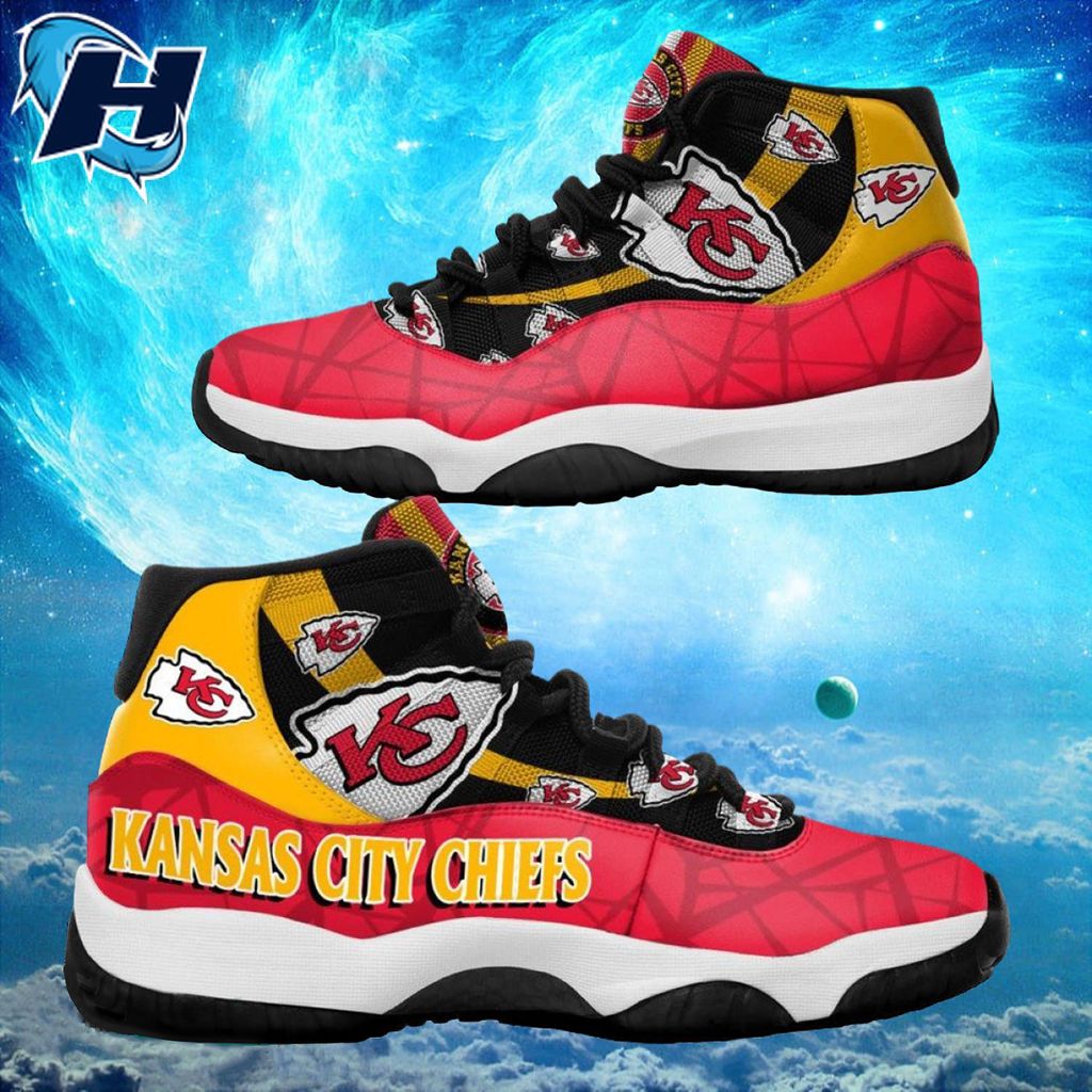 Kansas City Chiefs Air Jordan 11 Nfl Gear Sneakers