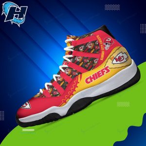 Kansas City Chiefs Air Jordan 11 Nfl Gift Football Team Sneakers 3