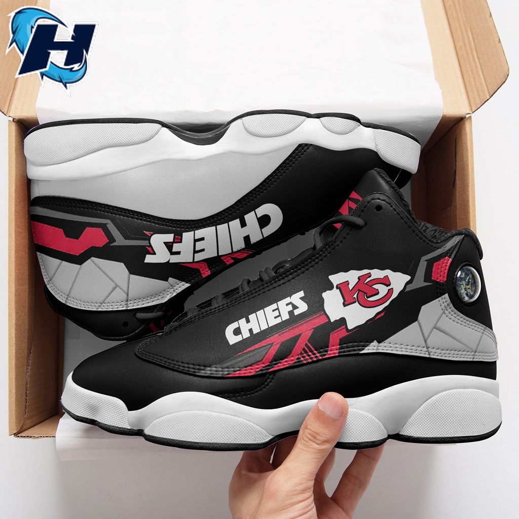 Kansas City Chiefs Air Jordan 13 Helmet Gear Footwear Nfl Sneakers