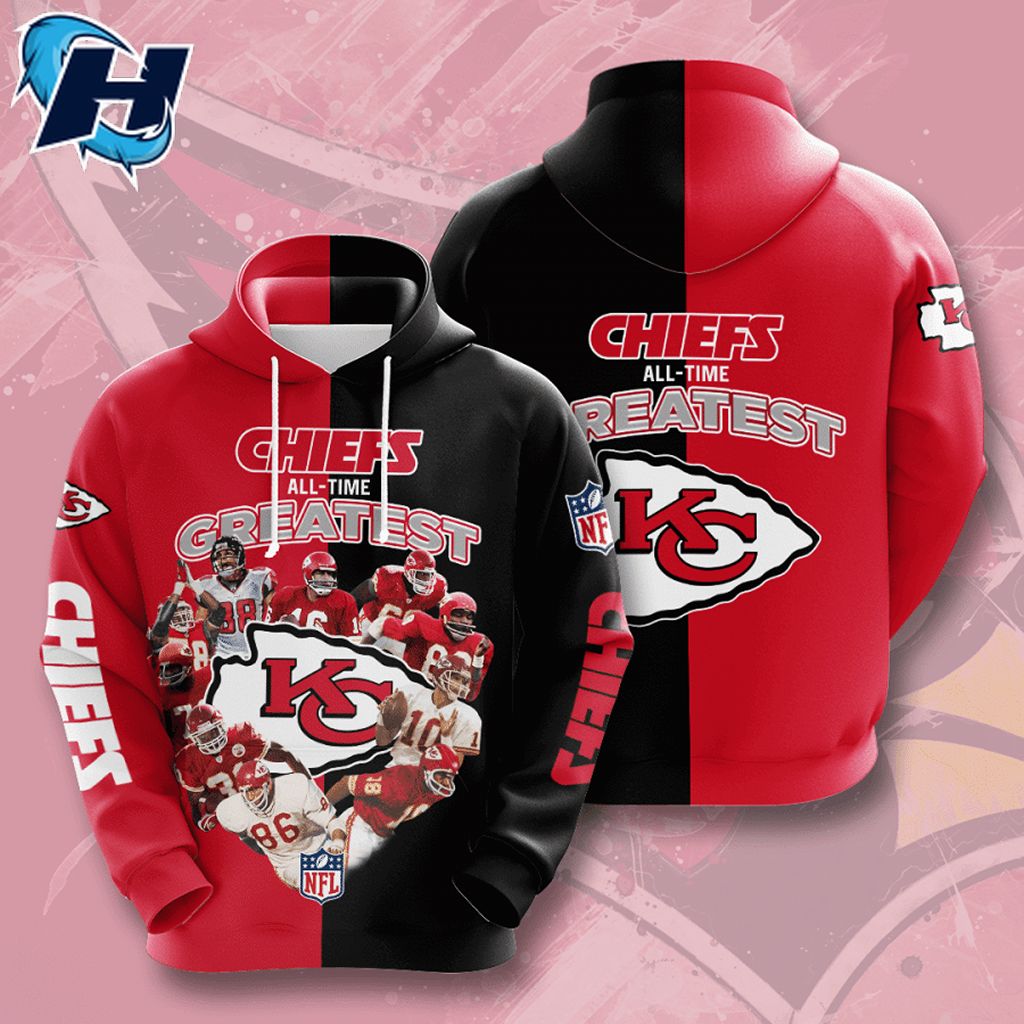 Kansas City Chiefs All Time Greatest Hoodie