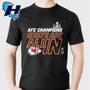 Kansas City Chiefs Are All In AFC Champions 2024 Shirt 3