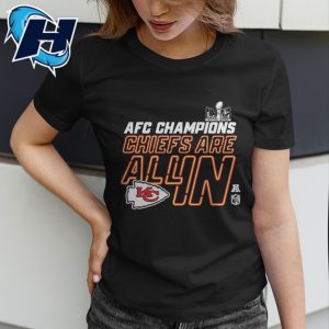 Kansas City Chiefs Are All In AFC Champions 2024 Shirt 5