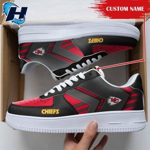 Kansas City Chiefs Custom Air Force 1 Sneakers 1
