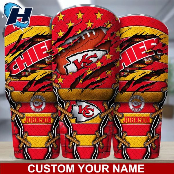 Kansas City Chiefs Custom Drinkware Gift For Fans Nfl Tumbler