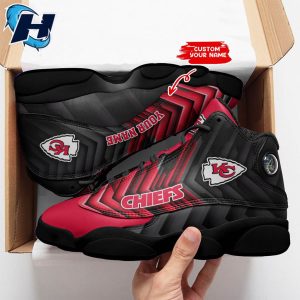 Kansas City Chiefs Custom Gear Footwear Air Jordan 13 Nfl Sneakers 2