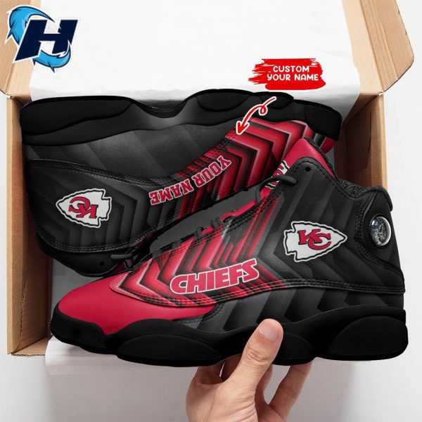 Kansas City Chiefs Custom Gear Footwear Air Jordan 13 Nfl Sneakers