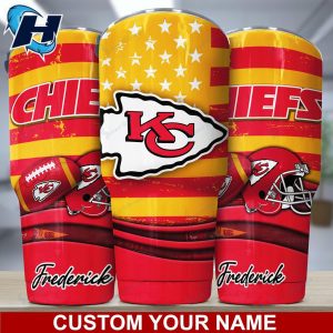 Kansas City Chiefs Drinkware Custom Gear Nfl Stainless Steel Tumbler