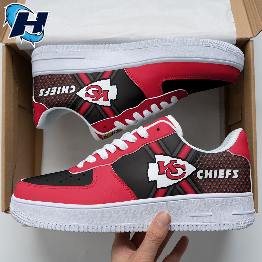 Kansas City Chiefs Football Air Force 1 Shoes