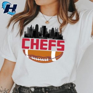 Kansas City Chiefs Football Shirts Skyline 2024 T Shirt 2