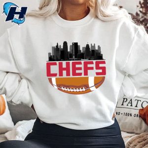 Kansas City Chiefs Football Shirts Skyline 2024 T Shirt 3
